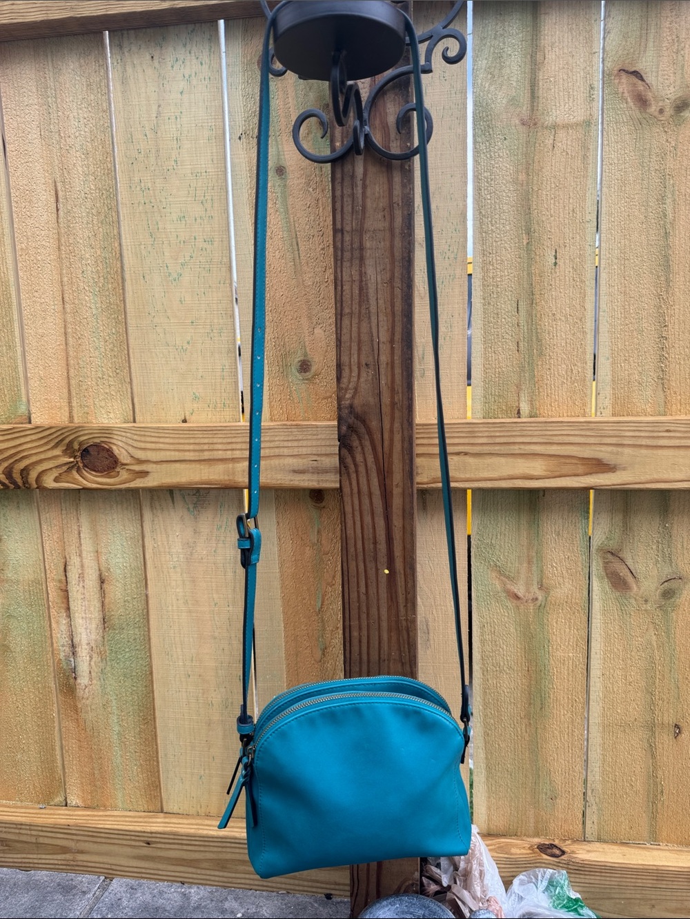 Universal Thread Teal Crossbody Bag with Adjustable Strap